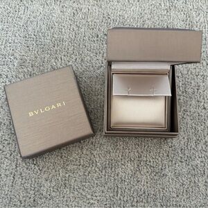 Authentic BVLGARI Earring Box
